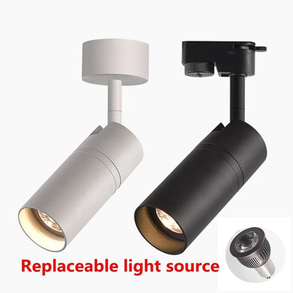 ceiling lights surface mounted cob spotlight led track light gu10 replaceable source 3000k 4000k 6000k 5w/7w/10w voltage 110v 220v
ceiling lights surface mounted cob spotlight led track light gu10 replaceable source 3000k 4000k 6000k 5w/7w/10w voltage 110v 220v