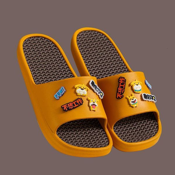 slippers mo dou summer indoor waterproof bathroom men women shoes home cute cartoon patch slides designer eva odorless nnrk, Black
slippers mo dou summer indoor waterproof bathroom men women shoes home cute cartoon patch slides designer eva odorless nnrk, Black
