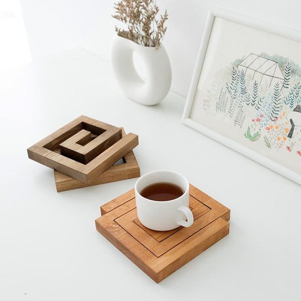 mats & pads wooden heat resistant placemat creative natural wood coasters anti-slip pot/bowl holder japan style cups stand
mats & pads wooden heat resistant placemat creative natural wood coasters anti-slip pot/bowl holder japan style cups stand