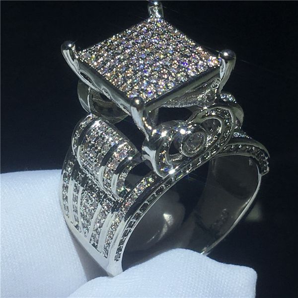 majestic sensation ring 925 sterling silver pave setting diamond cz engagement wedding band rings for women men jewelry, Slivery;golden
majestic sensation ring 925 sterling silver pave setting diamond cz engagement wedding band rings for women men jewelry, Slivery;golden