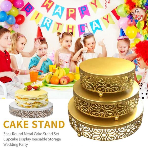 other bakeware vintage cake stand eye-catching metal dessert hollowed carving decor cupcake serving round plate holder for kitchen
other bakeware vintage cake stand eye-catching metal dessert hollowed carving decor cupcake serving round plate holder for kitchen