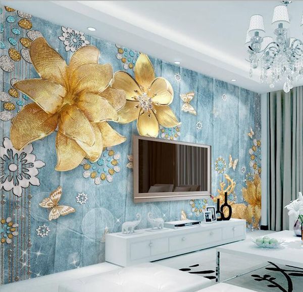 wallpapers 3d mural customization mediterranean tv background wall flowers butterfly jewelry film paper relief large
wallpapers 3d mural customization mediterranean tv background wall flowers butterfly jewelry film paper relief large