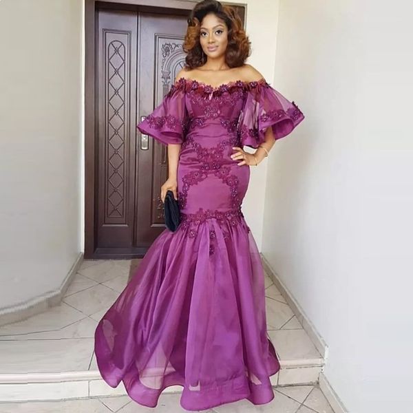 south africa style organza off shoulder juliet sleeves appliques prom dresses mermaid formal occasion evening dresses custom made, Black
south africa style organza off shoulder juliet sleeves appliques prom dresses mermaid formal occasion evening dresses custom made, Black