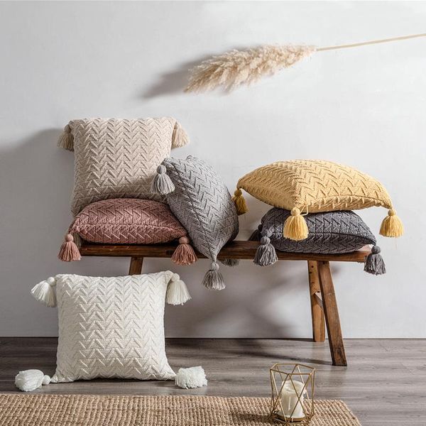 cushion/decorative pillow nordic knitted cushion cover tassel creative decorative christmas covers solid pillowcase for sofas bed
cushion/decorative pillow nordic knitted cushion cover tassel creative decorative christmas covers solid pillowcase for sofas bed
