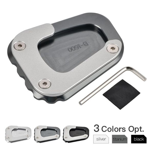 other motorcycle parts kickstand pad extension plate foot side stand for k1600gt k 1600 gt gtl 2021-2021 enlarge aluminum accessories
other motorcycle parts kickstand pad extension plate foot side stand for k1600gt k 1600 gt gtl 2021-2021 enlarge aluminum accessories