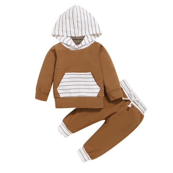 clothing sets born baby clothes boy girl 12 18 months solid stripe long sleeve hoodie + pants infant boys outfits, White
clothing sets born baby clothes boy girl 12 18 months solid stripe long sleeve hoodie + pants infant boys outfits, White