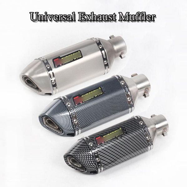 motorcycle exhaust system universal muffler tips with bd killer pipe 38-51mm stainless steel vent tube escape
motorcycle exhaust system universal muffler tips with bd killer pipe 38-51mm stainless steel vent tube escape
