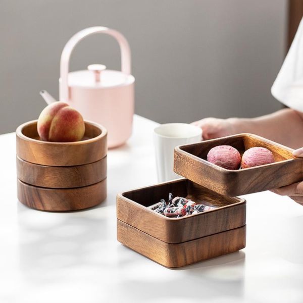 south american walnut wood plate japanese square tray tableware household dinner fruit dishes tea creative set & plates
south american walnut wood plate japanese square tray tableware household dinner fruit dishes tea creative set & plates
