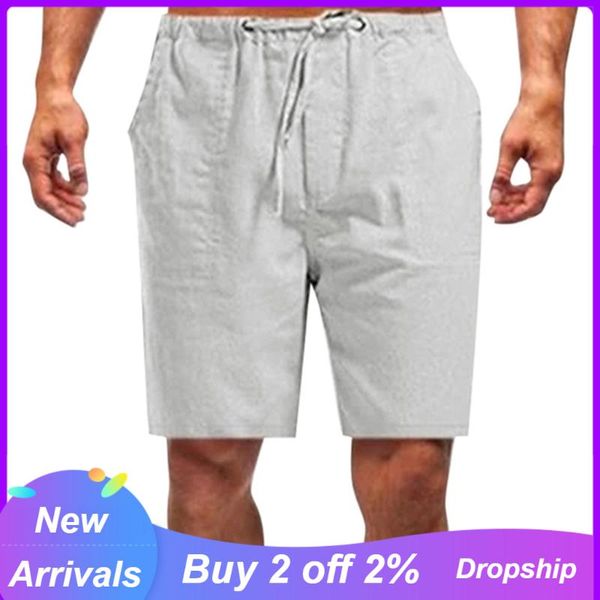 men casual shorts loose high waist drawstring elastic solid with pockets for pantalones cortos hombre men's, White;black
men casual shorts loose high waist drawstring elastic solid with pockets for pantalones cortos hombre men's, White;black