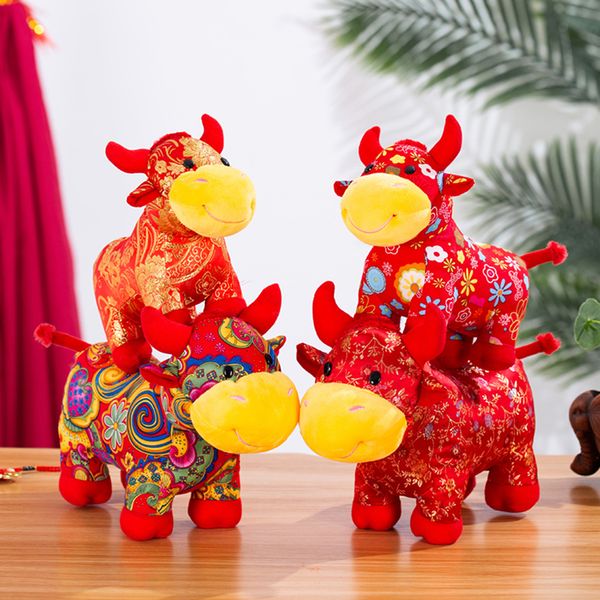 1PC Cute 25CM Chinese Red Cattle Plush Toys Soft Milk Cow Mascot Animals Doll Stuffed Baby Pillow For Children Kids Gift
1PC Cute 25CM Chinese Red Cattle Plush Toys Soft Milk Cow Mascot Animals Doll Stuffed Baby Pillow For Children Kids Gift
