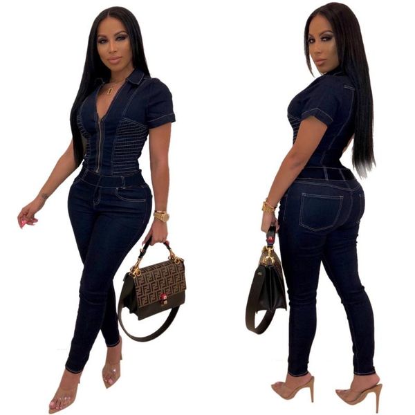 women's jumpsuits & rompers women square collar short sleeve bodycon denim jumpsuit lady elegant stretch casual jeans romper, Black;white
women's jumpsuits & rompers women square collar short sleeve bodycon denim jumpsuit lady elegant stretch casual jeans romper, Black;white