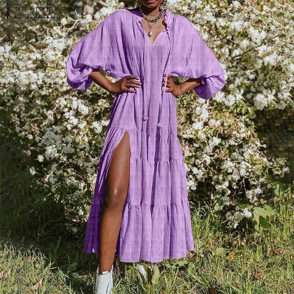 casual dresses women ruffle dress 2022 spring drawstring maxi vestidos solid puff sleeve long sundress lady party robe, Black;gray
casual dresses women ruffle dress 2022 spring drawstring maxi vestidos solid puff sleeve long sundress lady party robe, Black;gray