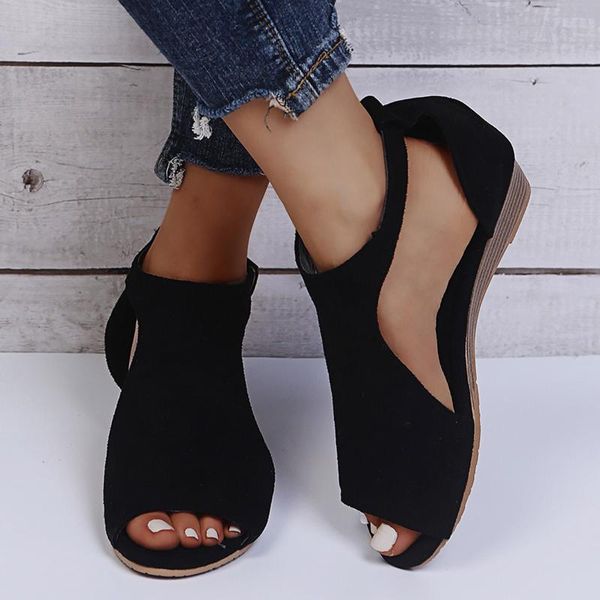 sandals women's roman summer flat wedges buckle strap beach open toe slip-on breathable casual slippers shoes 2021, Black
sandals women's roman summer flat wedges buckle strap beach open toe slip-on breathable casual slippers shoes 2021, Black