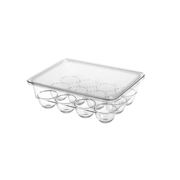 storage bottles & jars transparent 12/14/21 grids refrigerator egg holder box with lid kitchen freshness separated food savers tray rack
storage bottles & jars transparent 12/14/21 grids refrigerator egg holder box with lid kitchen freshness separated food savers tray rack