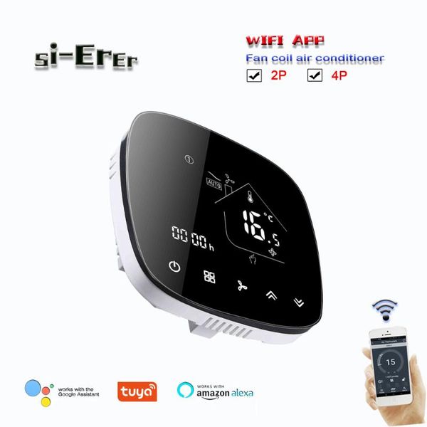 smart home control tuya 2p 4p central air conditioning controller, 5+2 programming,for cool/heat, voice works with amazon echo/google
smart home control tuya 2p 4p central air conditioning controller, 5+2 programming,for cool/heat, voice works with amazon echo/google