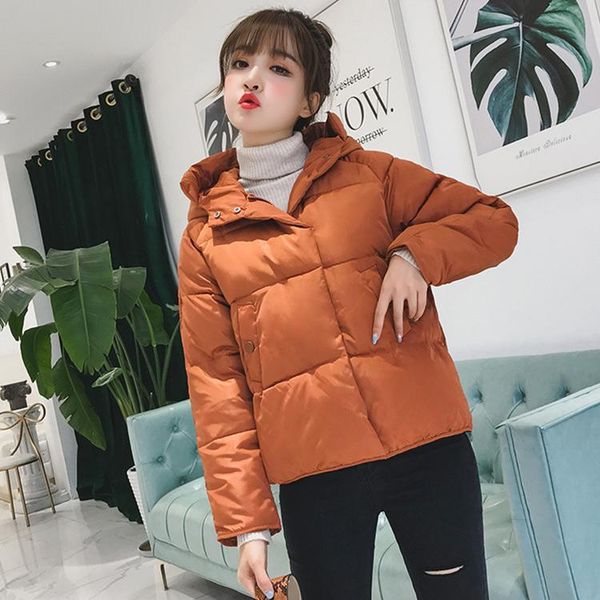 women's trench coats fashion hooded solid women winter jacket cotton padded 2021 arrival warm thicken ladies coat short parka down, Tan;black
women's trench coats fashion hooded solid women winter jacket cotton padded 2021 arrival warm thicken ladies coat short parka down, Tan;black