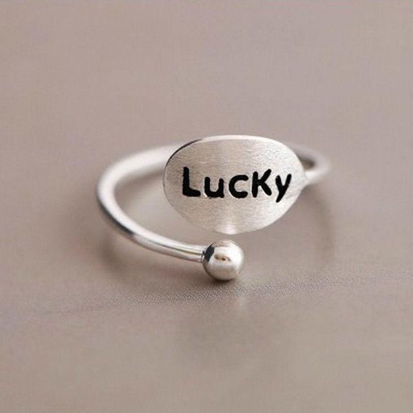 cluster rings the original design lucky opening ring is unique and small, delicate, fresh cute craft charm women's silver jewelry, Golden;silver
cluster rings the original design lucky opening ring is unique and small, delicate, fresh cute craft charm women's silver jewelry, Golden;silver