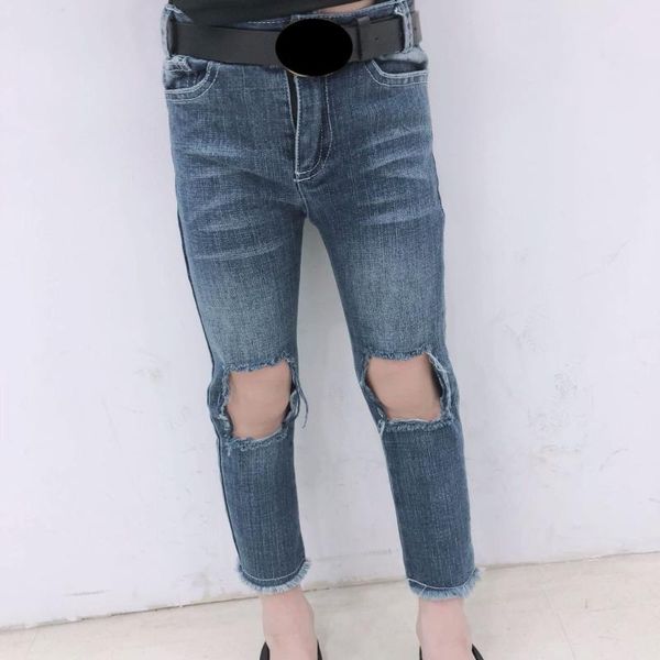 jeans spring autumn girls baby elastic denim trousers kids pencil pants children bottoms streetwear hole ripped 2 to 12 yrs, Blue
jeans spring autumn girls baby elastic denim trousers kids pencil pants children bottoms streetwear hole ripped 2 to 12 yrs, Blue