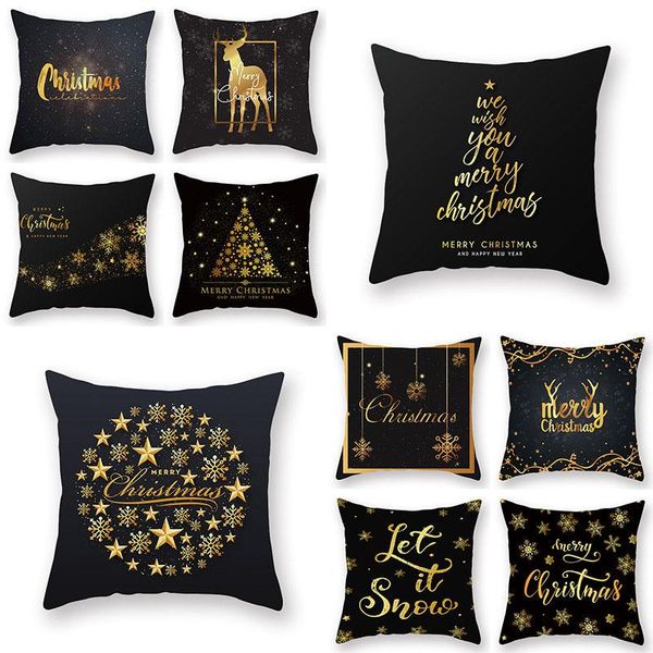 home supplies christmas decor cushion cover black 45*45cm pillow case pillowslip throw pillows
home supplies christmas decor cushion cover black 45*45cm pillow case pillowslip throw pillows