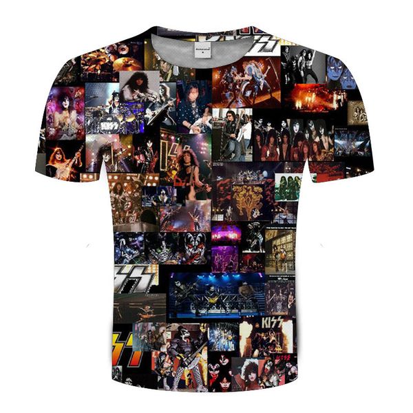 tee kiss t shirt 3d print music band shirts iron maiden summer tees fans rock short sleeve men women tshirts u, White;black
tee kiss t shirt 3d print music band shirts iron maiden summer tees fans rock short sleeve men women tshirts u, White;black
