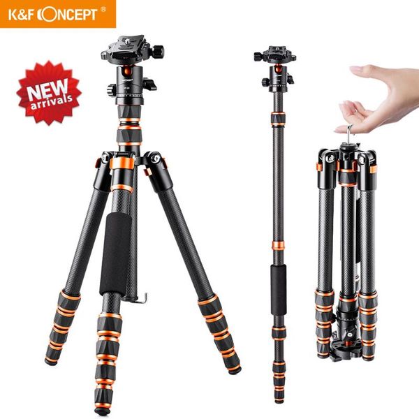 k&f concept carbon fiber tripod lightweight portable for dslr camera professional pography travel canon sony cam tripods
k&f concept carbon fiber tripod lightweight portable for dslr camera professional pography travel canon sony cam tripods