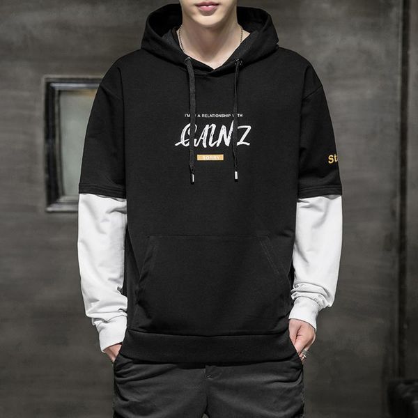 men's hoodies & sweatshirts hip hop men hooded streetwear clothes patchwork harajuku 100% polyester autumn clothing, Black
men's hoodies & sweatshirts hip hop men hooded streetwear clothes patchwork harajuku 100% polyester autumn clothing, Black