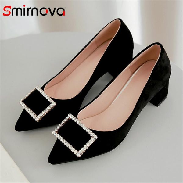 dress shoes smirnova 2021 est women pumps flock pointed toe spring summer single comfortable simple casual woman big size 43, Black
dress shoes smirnova 2021 est women pumps flock pointed toe spring summer single comfortable simple casual woman big size 43, Black