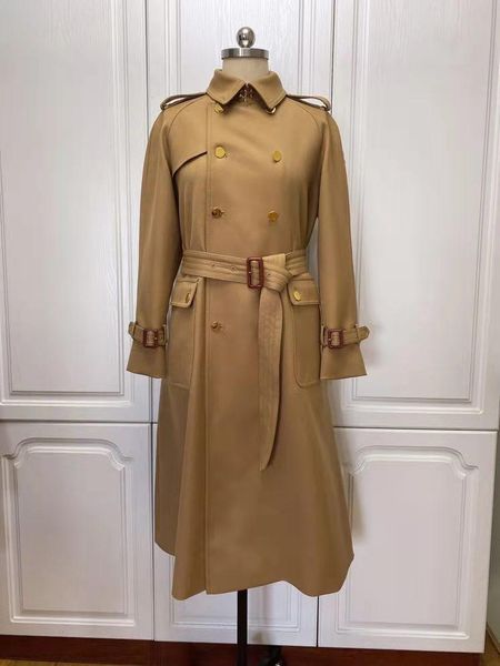 women's trench coats ik0784 fashion & jackets 2021 runway luxury european design party style clothing, Tan;black
women's trench coats ik0784 fashion & jackets 2021 runway luxury european design party style clothing, Tan;black