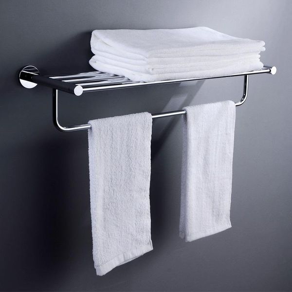 towel racks bathroom stainless steel chrome holder double layers wall mounted shelf fixed bath
towel racks bathroom stainless steel chrome holder double layers wall mounted shelf fixed bath