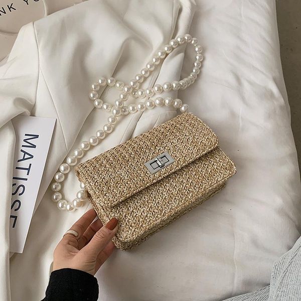 evening bags multicolor straw shoulder for women 2021 summer fashion pearl strap women's designer handbags female travel crossbody bag
evening bags multicolor straw shoulder for women 2021 summer fashion pearl strap women's designer handbags female travel crossbody bag