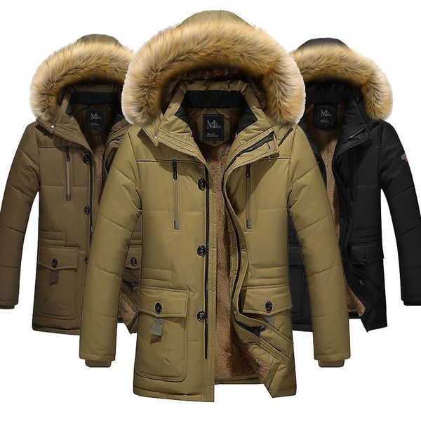 Men's Down & Parkas Nice Men Outerwear Fashion Tide Parka Solid Male Clothing Cotton Padded Winter Jacket Windproof Thick Coats1 GTZR, Black
Men's Down & Parkas Nice Men Outerwear Fashion Tide Parka Solid Male Clothing Cotton Padded Winter Jacket Windproof Thick Coats1 GTZR, Black