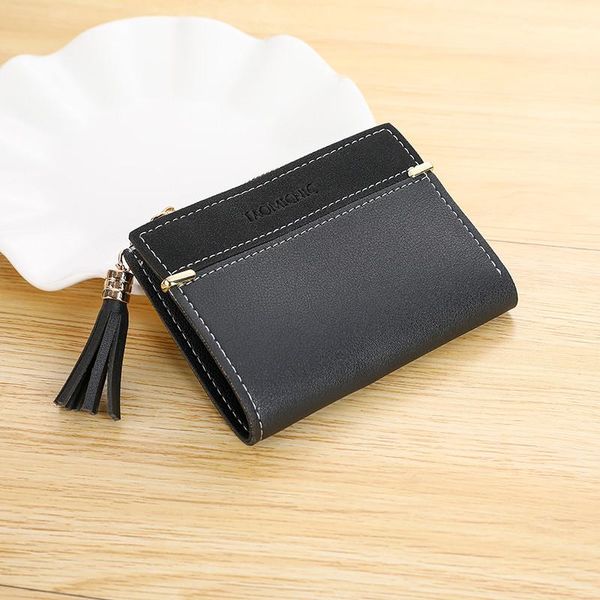 wallets fashion women's brand short wallet coin purse tasell ladies card holder small female hasp mini clutch bolsas #t1p, Red;black
wallets fashion women's brand short wallet coin purse tasell ladies card holder small female hasp mini clutch bolsas #t1p, Red;black