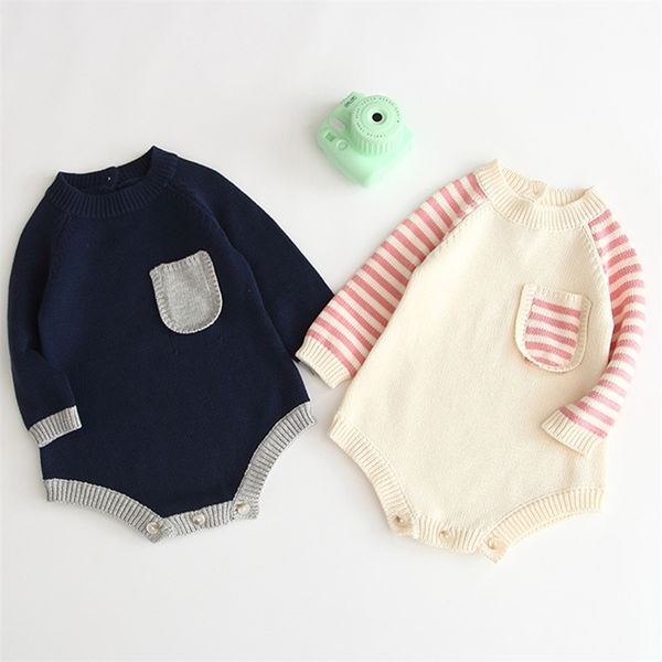born jumpsuit boys long sleeved knitted leotard female autumn bodysuit cotton climbing clothes baby girl bodysuits 210417, White
born jumpsuit boys long sleeved knitted leotard female autumn bodysuit cotton climbing clothes baby girl bodysuits 210417, White