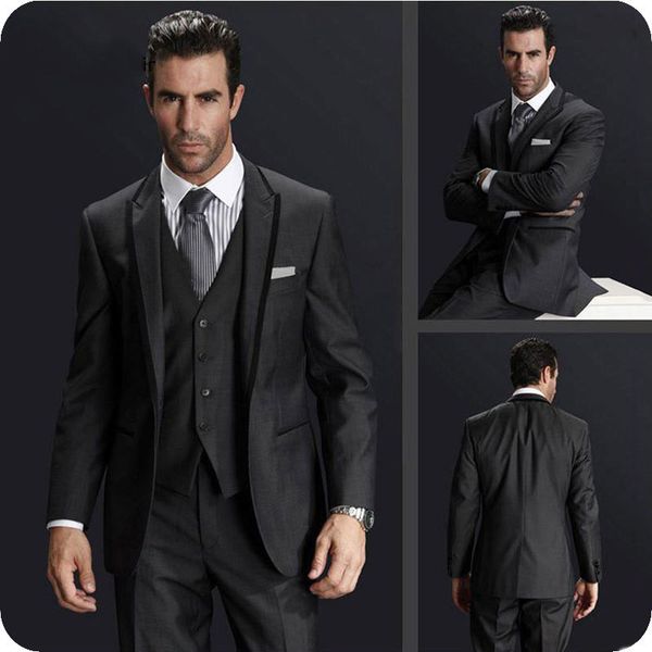 men's suits & blazers vintage black men wedding custom made man jacket 3piece pants vest slim fit groom tuxedo business ternos m2d, White;black
men's suits & blazers vintage black men wedding custom made man jacket 3piece pants vest slim fit groom tuxedo business ternos m2d, White;black