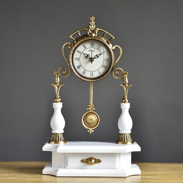 desk & table clocks european luxury solid wood with copper base clock creative retro sitting living room home fashion simple watch
desk & table clocks european luxury solid wood with copper base clock creative retro sitting living room home fashion simple watch