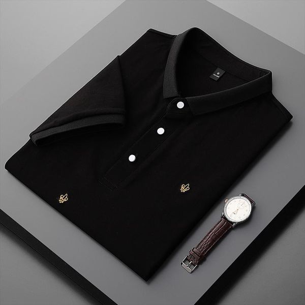 fashion business shirts solid mens polos color tee short sleeve shirt slim fit blouse summer camisas clothing, White;black
fashion business shirts solid mens polos color tee short sleeve shirt slim fit blouse summer camisas clothing, White;black