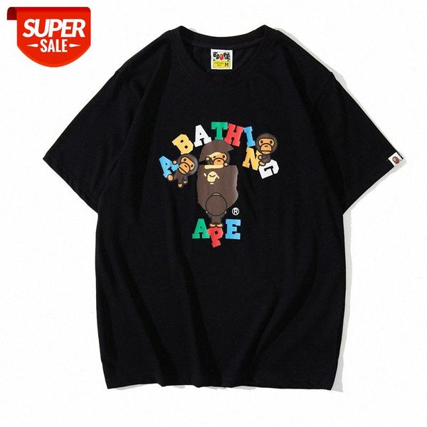 spring and summer classic ape-man head upside-down letters camouflage printing tide brand short-sleeved t-shirt #jl7d, White;black
spring and summer classic ape-man head upside-down letters camouflage printing tide brand short-sleeved t-shirt #jl7d, White;black