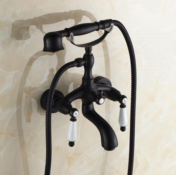 arrival black bronze bathroom wall mounted tub mixer faucet finish swivel spout tap with 2 ceramic handle n7821 shower sets
arrival black bronze bathroom wall mounted tub mixer faucet finish swivel spout tap with 2 ceramic handle n7821 shower sets