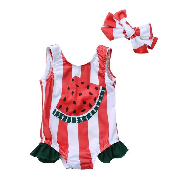 2pcs toddler baby girls one piece watermelon striped printed swimsuit swimwear clothes girl print suit born crawling child one-pieces, Black
2pcs toddler baby girls one piece watermelon striped printed swimsuit swimwear clothes girl print suit born crawling child one-pieces, Black
