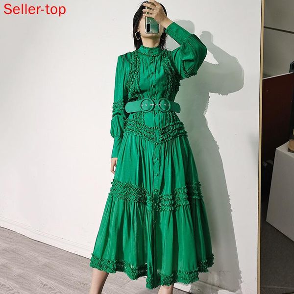 casual dresses autumn fashion stand-up collar high waist slimming mid-length dress belt slim solid color hedging lantern sleeve, Black;gray
casual dresses autumn fashion stand-up collar high waist slimming mid-length dress belt slim solid color hedging lantern sleeve, Black;gray