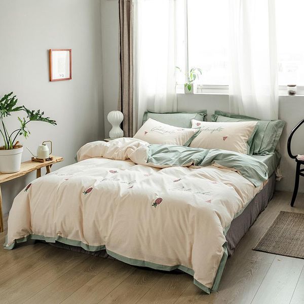 bedding sets twin full king 100%cotton set duvet cover pillowcase flat bed sheet bedspreads bedclothes home el bedroom
bedding sets twin full king 100%cotton set duvet cover pillowcase flat bed sheet bedspreads bedclothes home el bedroom