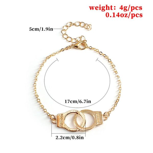 charm bracelets trendy couples handcuffs bracelet for women men korean gift fashion jewelry forever lock up his and her love, Golden;silver
charm bracelets trendy couples handcuffs bracelet for women men korean gift fashion jewelry forever lock up his and her love, Golden;silver