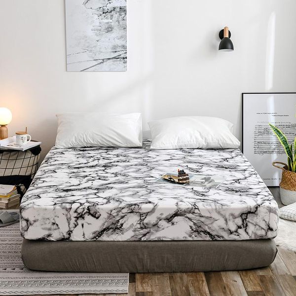 bedding sets 33black white marble pattern fitted sheet mattress cover with all-around elastic rubber bed protective us uk size
bedding sets 33black white marble pattern fitted sheet mattress cover with all-around elastic rubber bed protective us uk size