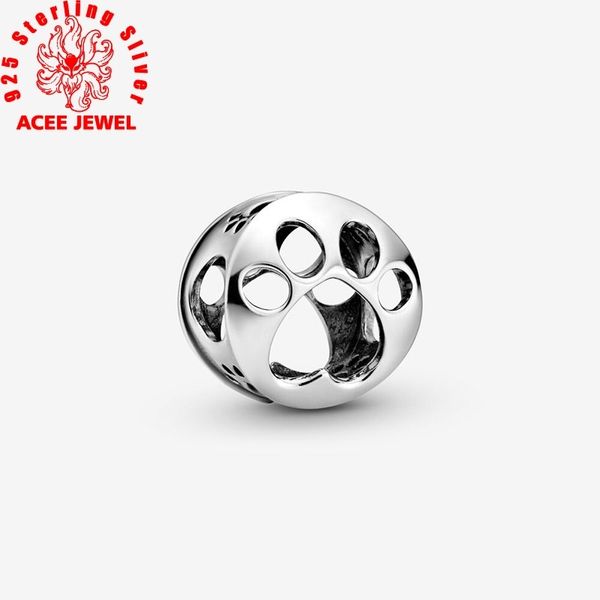 premium 925 sterling silver beads openwork paw print charms adapting original pandora bracelets women diy jewelry, Black
premium 925 sterling silver beads openwork paw print charms adapting original pandora bracelets women diy jewelry, Black