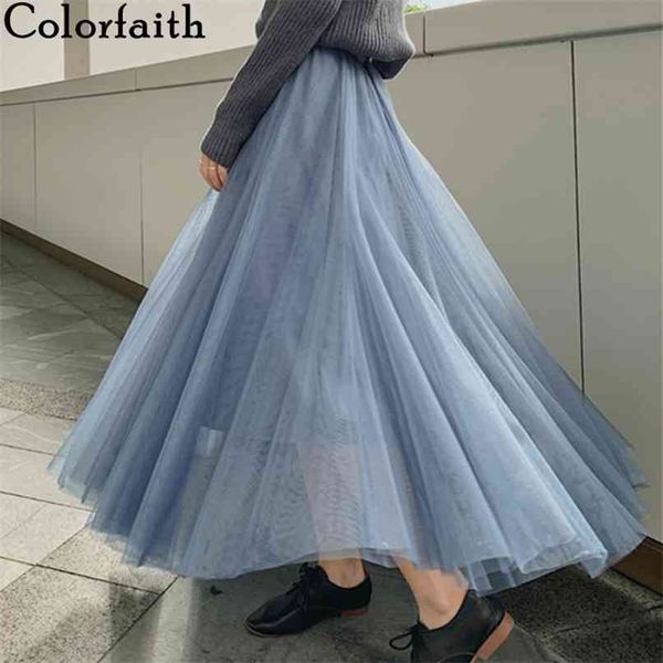 women casual elegant ankle-length long skirt autumn winter tulle multi colors sweet high waist female sk7001 210427, Black
women casual elegant ankle-length long skirt autumn winter tulle multi colors sweet high waist female sk7001 210427, Black