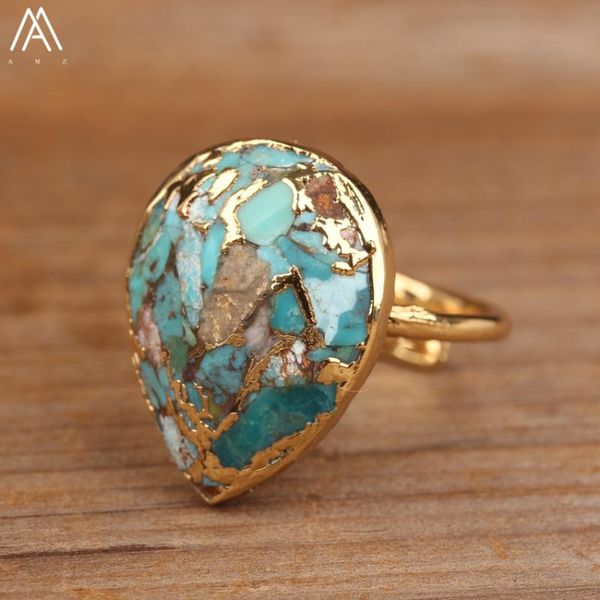 wedding rings natural gold line turquoises waterdrop beads open jewelry elegant women gems stone adjustable dropship, Slivery;golden
wedding rings natural gold line turquoises waterdrop beads open jewelry elegant women gems stone adjustable dropship, Slivery;golden