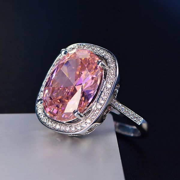 cluster rings luxury female girl crystal ring boho 925 silver yello pink yellow promise engagement for women, Golden;silver 
cluster rings luxury female girl crystal ring boho 925 silver yello pink yellow promise engagement for women, Golden;silver