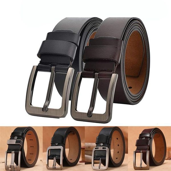 belts 105-170cm cow genuine leather strap male belt men luxury fashion classice vintage pin buckle jeans, Black;brown
belts 105-170cm cow genuine leather strap male belt men luxury fashion classice vintage pin buckle jeans, Black;brown