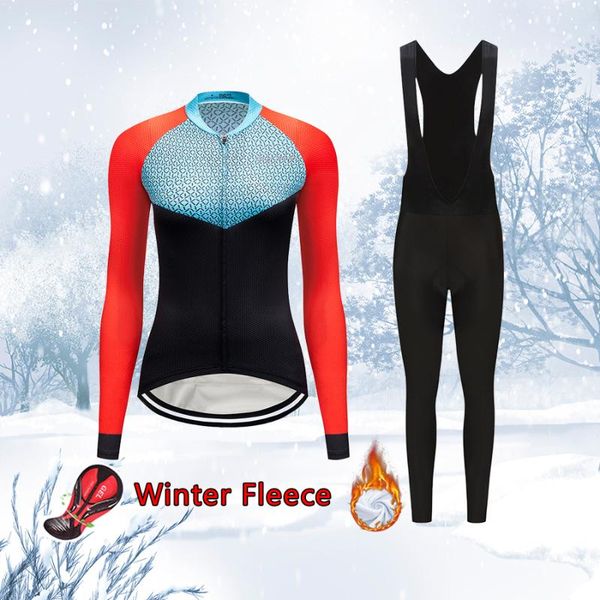 racing sets women thermal fleece bike clothing winter cycling jersey bib set 2021 bicycle clothes female suit sport dress maillot mtb wear, Black;blue
racing sets women thermal fleece bike clothing winter cycling jersey bib set 2021 bicycle clothes female suit sport dress maillot mtb wear, Black;blue