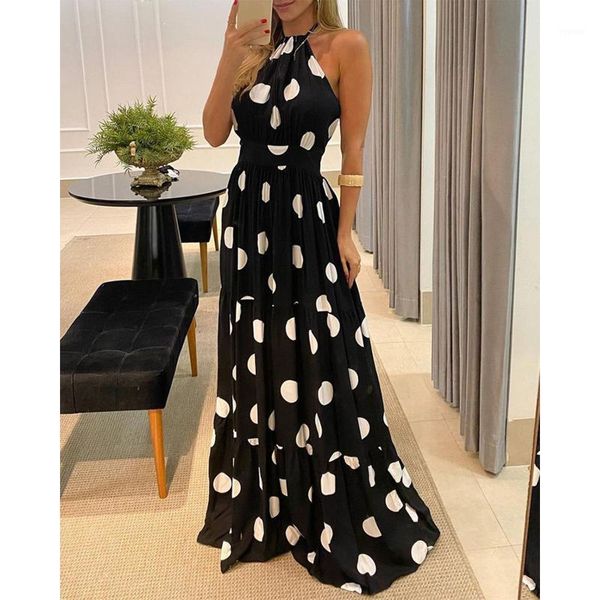 ladies summer printed beach long dress leopard print/butterfly/polka dot halter neck full women's swimwear, White;black
ladies summer printed beach long dress leopard print/butterfly/polka dot halter neck full women's swimwear, White;black